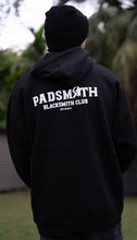 Load image into Gallery viewer, [EXCLUSIVE] PADSMITH BLACKSMIH HEAVYWEIGHT HOODIE - BLACK
